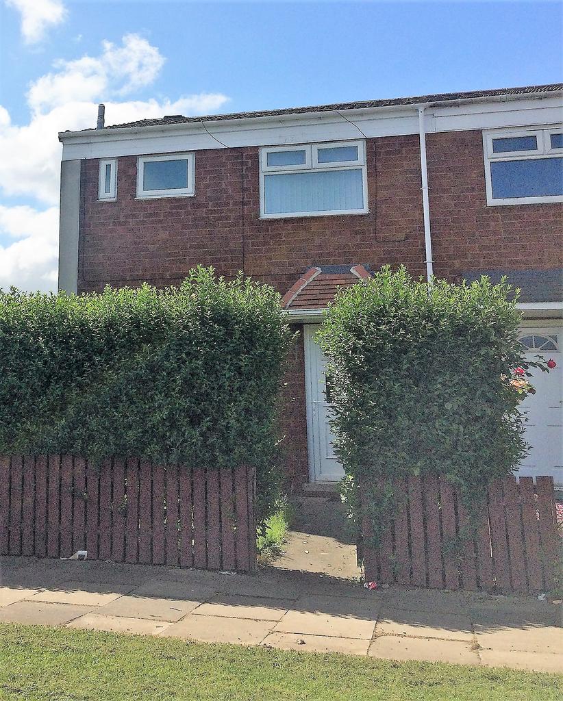 Semi-detached house exterior