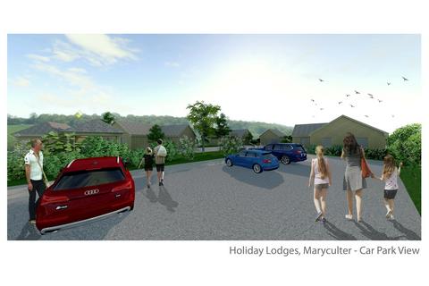 undefined, Proposed Holiday Lodges At Burnside, Maryculter, Aberdeen, Aberdeenshire, AB12