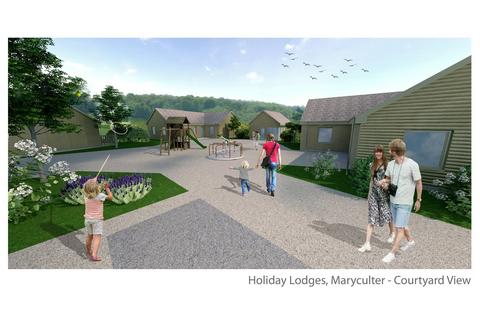 undefined, Proposed Holiday Lodges At Burnside, Maryculter, Aberdeen, Aberdeenshire, AB12