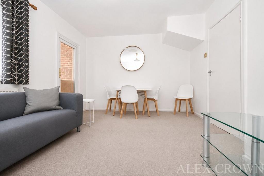 Open-plan living area