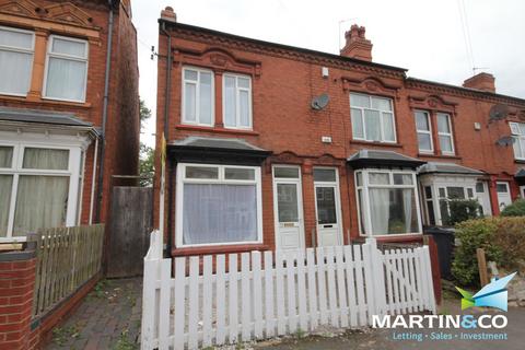 2 bedroom end of terrace house to rent, Selsey Road, Edgbaston, B17