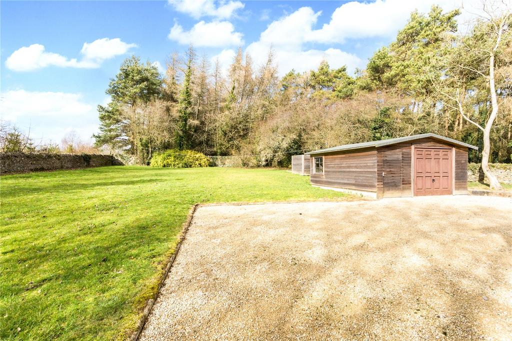Driveway and Garage