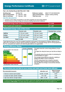 1 bedroom flat to rent, Fairfield Road, Buxton SK17