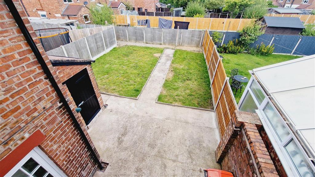 Rear Garden Elevated