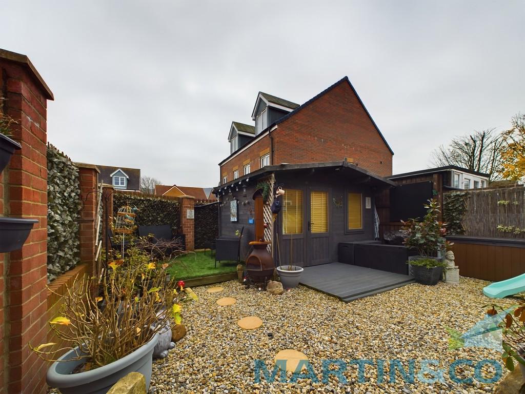 Rear Garden and Summerhouse