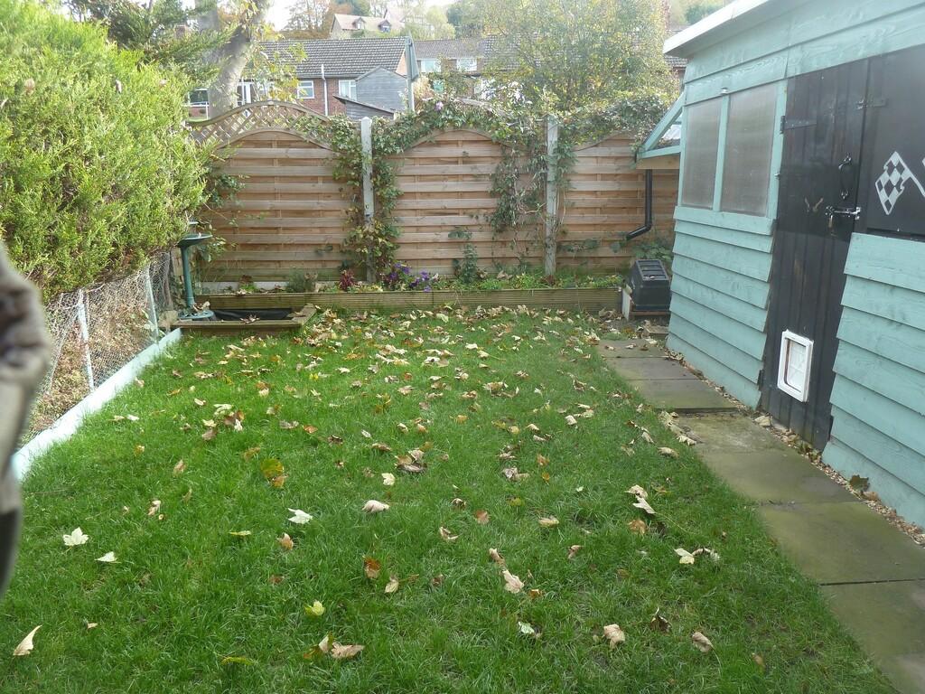 Rear garden