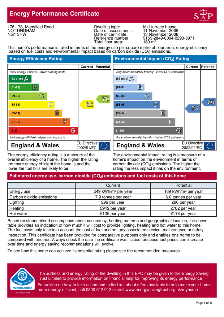 EPC (Contains public sector information licensed under the Open Government Licence v3.0.)