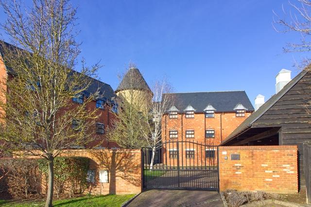 Rear of block