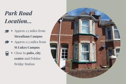 4 bedroom terraced house to rent, Park Road, Exeter