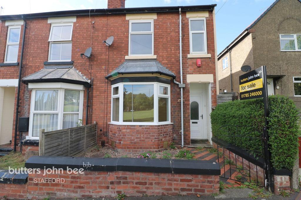 Cambridge Street, Stafford 3 bed end of terrace house £142,000
