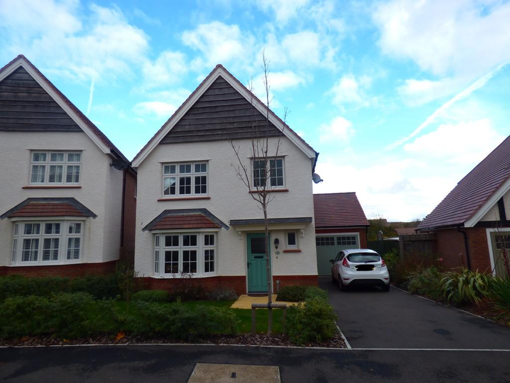 Meadow Rise, Newton Abbot 3 bed detached house £895 pcm (£207 pw)