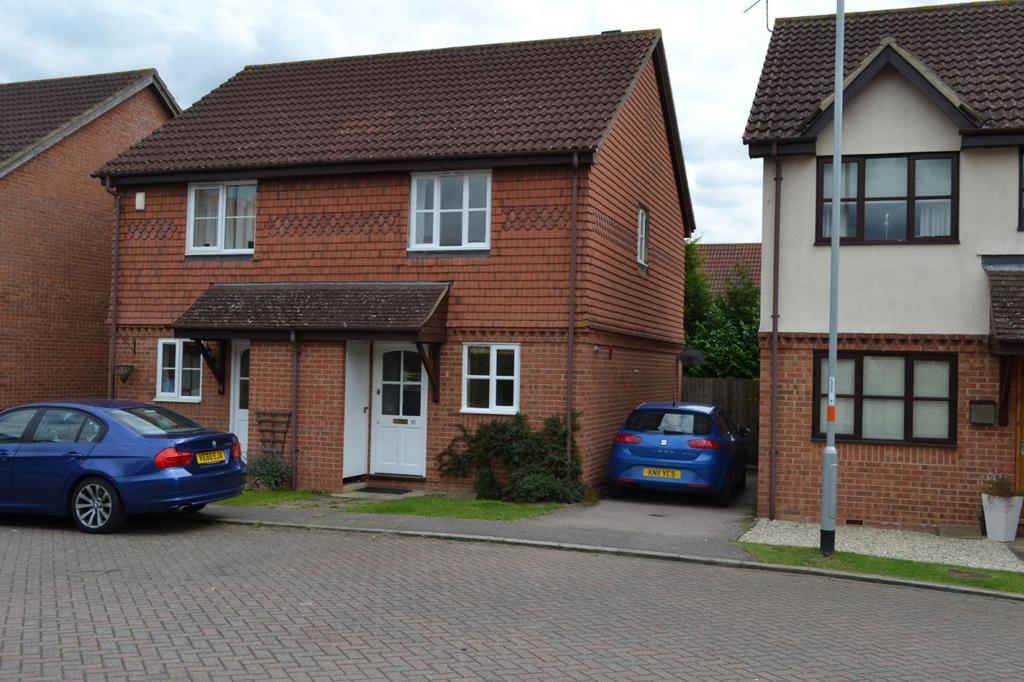 Aster Close, Abington Vale, Northampton NN3 3XG 2 bed semidetached