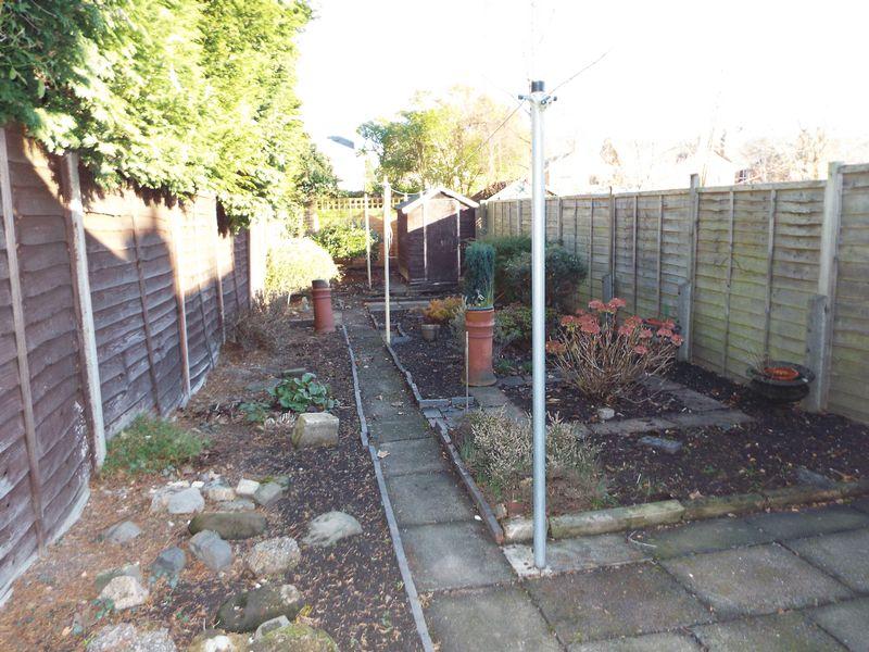 Rear garden