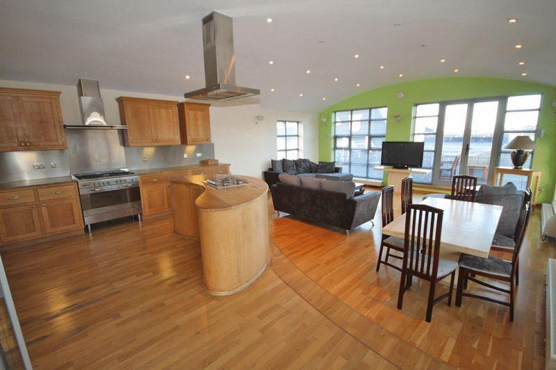 Open plan kitchen