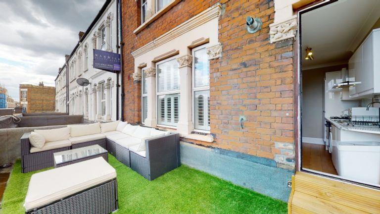 Roof terrace