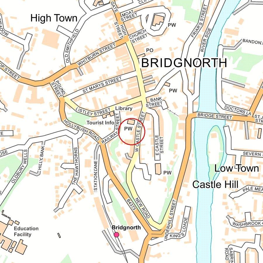 West Castle Street, Bridgnorth, Shropshire, WV16 2 bed flat for sale