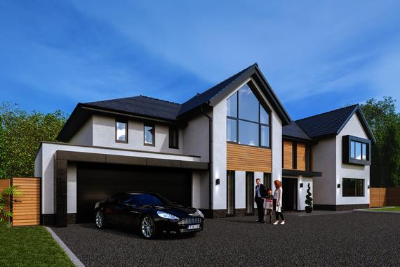 5 Bedroom House New Build In Hartford 5 Bed House