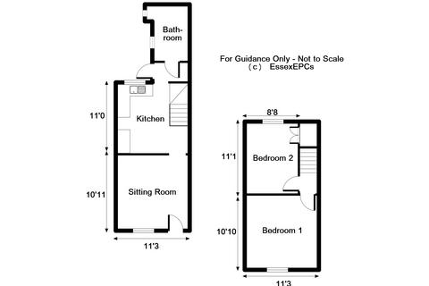 2 bedroom terraced house to rent, Navigation Road, Chelmsford CM2
