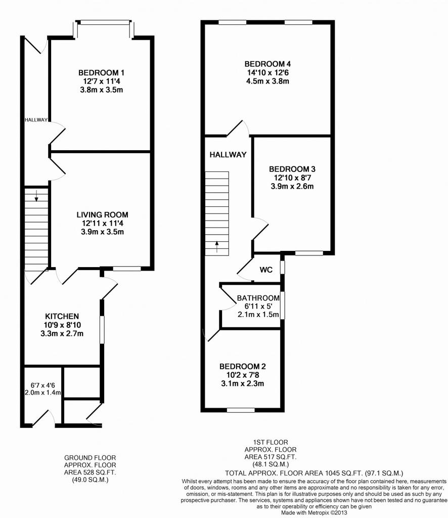 Peveril Road Beeston Ng9 2hy 4 Bed Semi Detached House