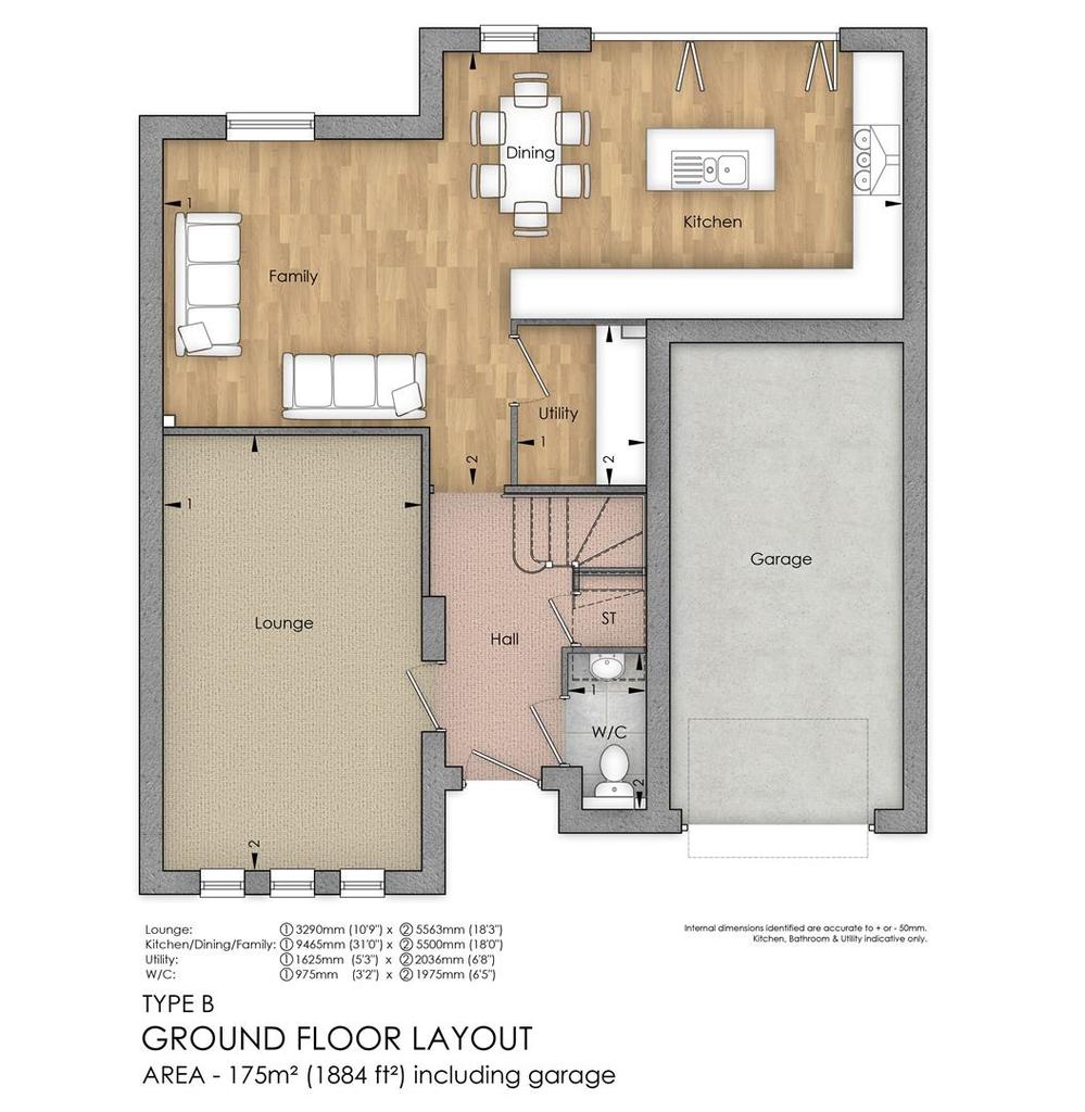 Plot 37 'Westminster', Rockcliffe Grange, Nottingham Road, Mansfield 4