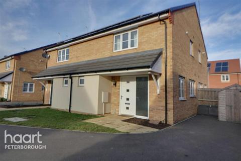 1 bedroom semi-detached house to rent, Shipton Grove, Peterborough