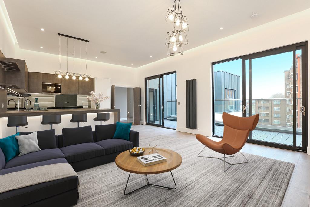 Open-Plan Kitchen/Lounge
