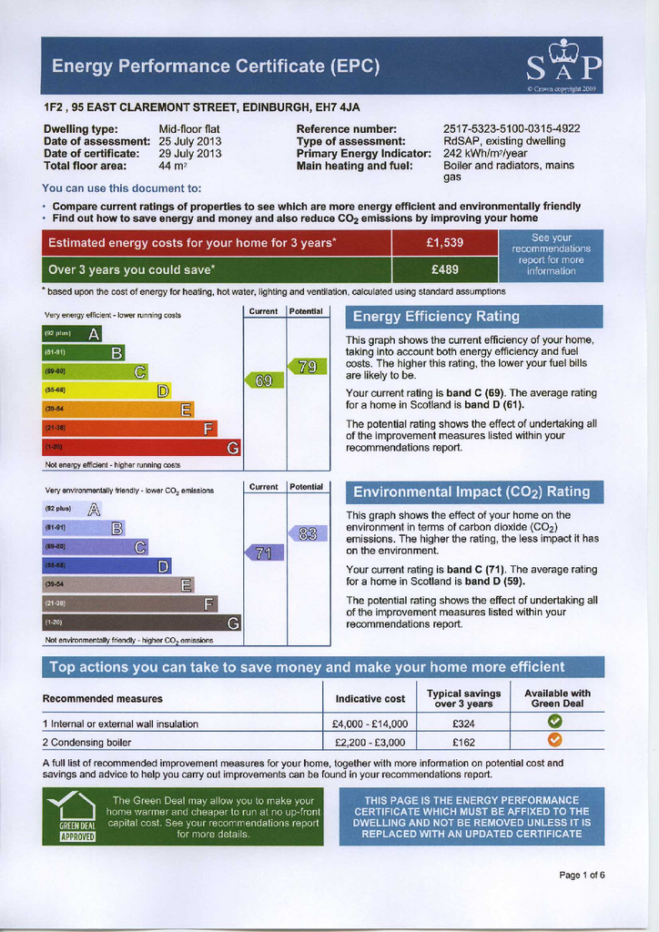 EPC Certificate