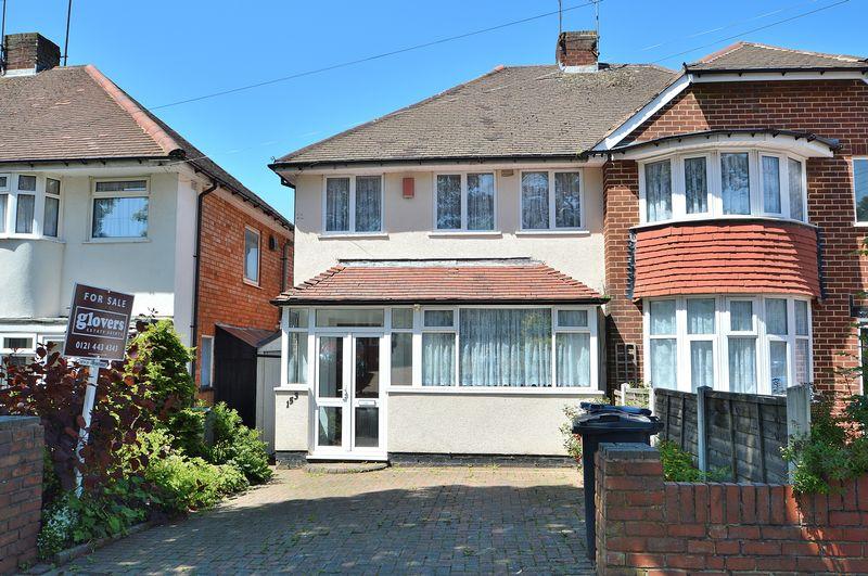 Yarningale Road, Kings Heath, Birmingham, B14 3 bed semidetached house