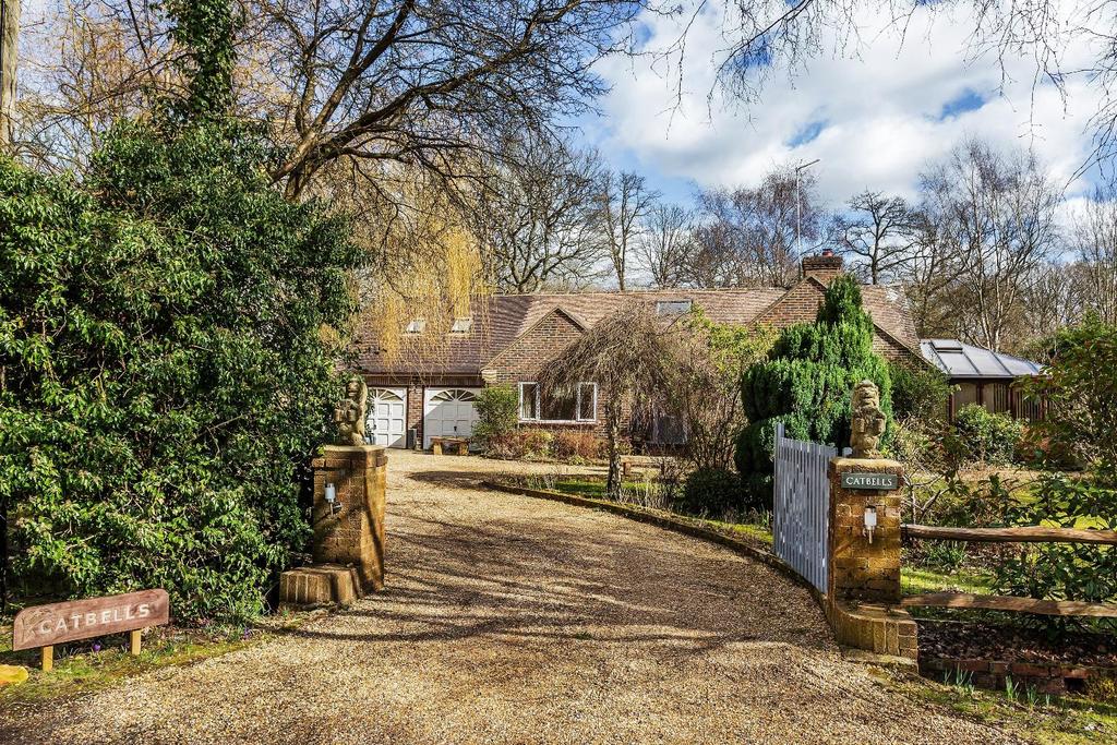 Durfold Wood, Plaistow, Billingshurst 4 bed detached bungalow £775,000