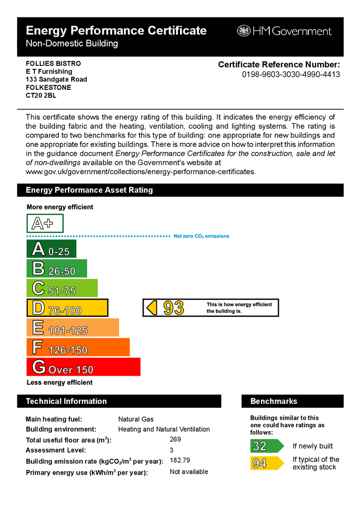 EPC (Contains public sector information licensed under the Open Government Licence v3.0.)