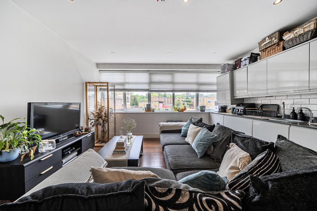 Open-plan living area, open plan living