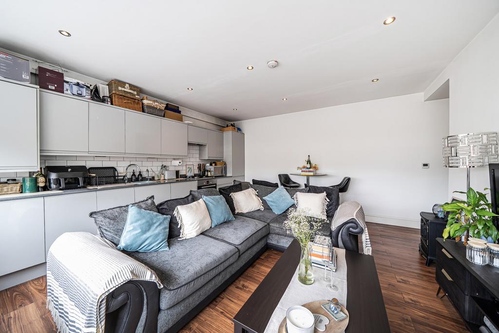 Open-plan living area, open plan living
