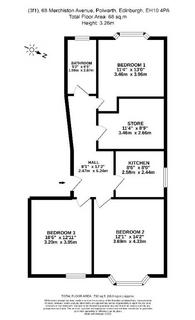 3 bedroom flat to rent, Merchiston Avenue, Polwarth, Edinburgh, EH10