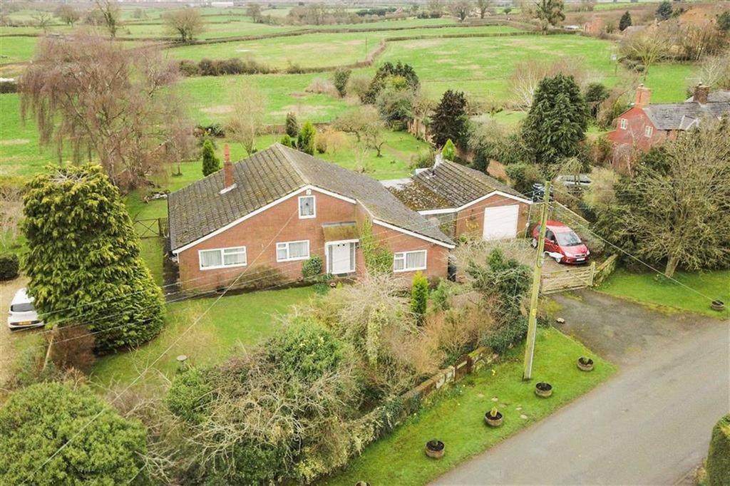 Weston Lullingfields, Shrewsbury 3 bed detached bungalow £369,950