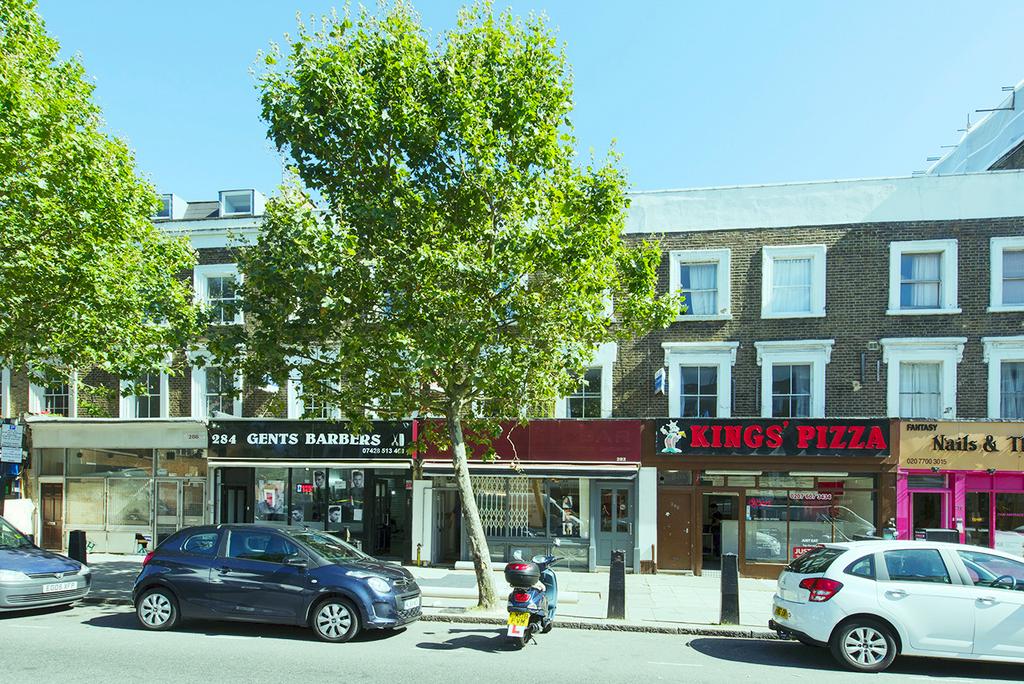 Street scene with property