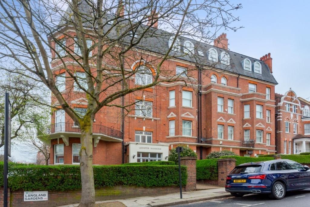Leinster Mansions Langland Gardens Hampstead NW3 2 bed flat £699,950
