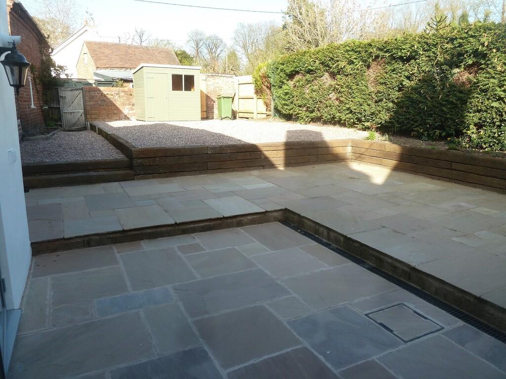 Rear garden
