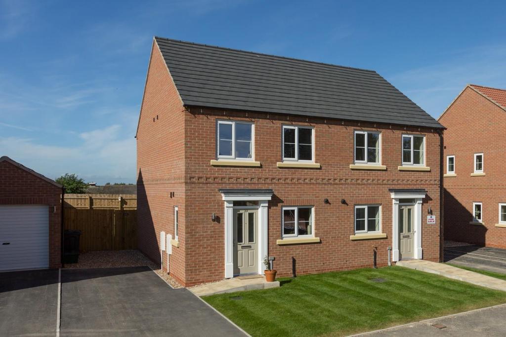 The Laurels, Barlby, Selby 3 bed semidetached house £209,950