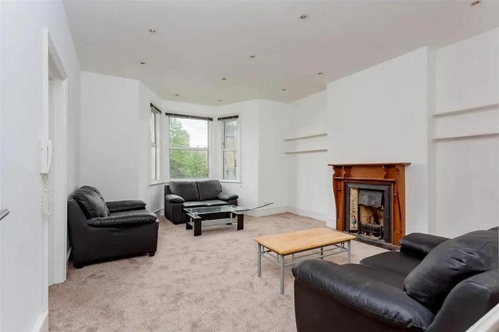 Reception room into bay window