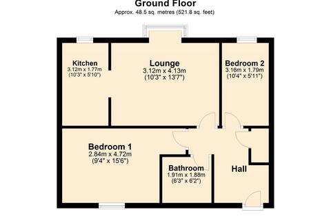 2 bedroom flat to rent - Oakley Street, The Mounts, Northampton NN1 3EP