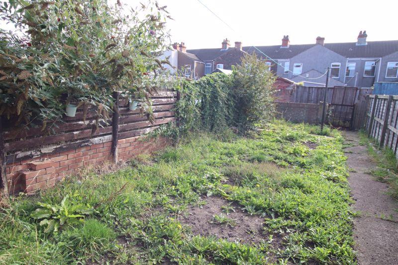 Rear garden