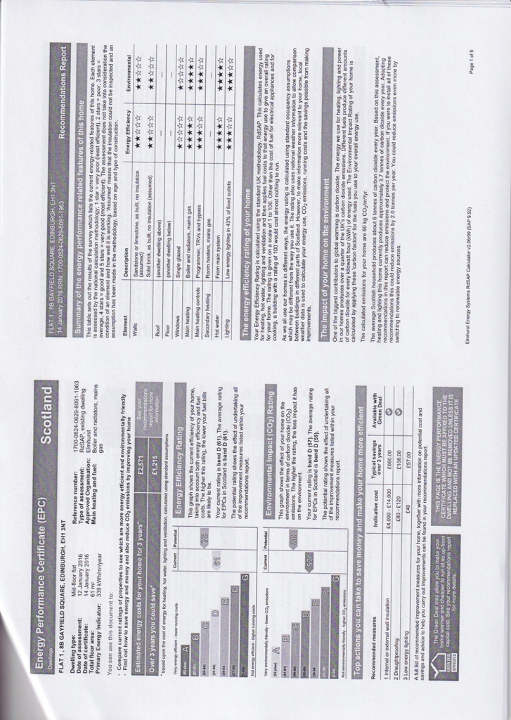 EPC Certificate
