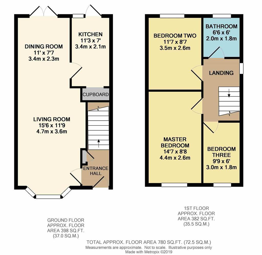 Bewerley Road, Harrogate 3 bed detached house £227,500