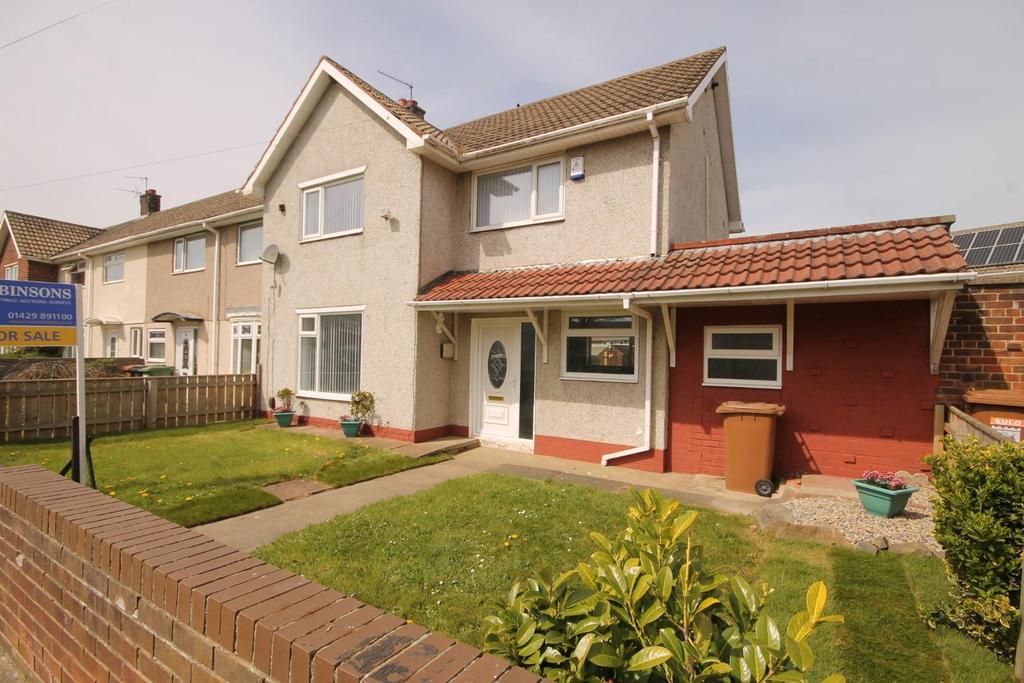 Lindsay Road, Owton Manor, Hartlepool 3 bed end of terrace house £89,950