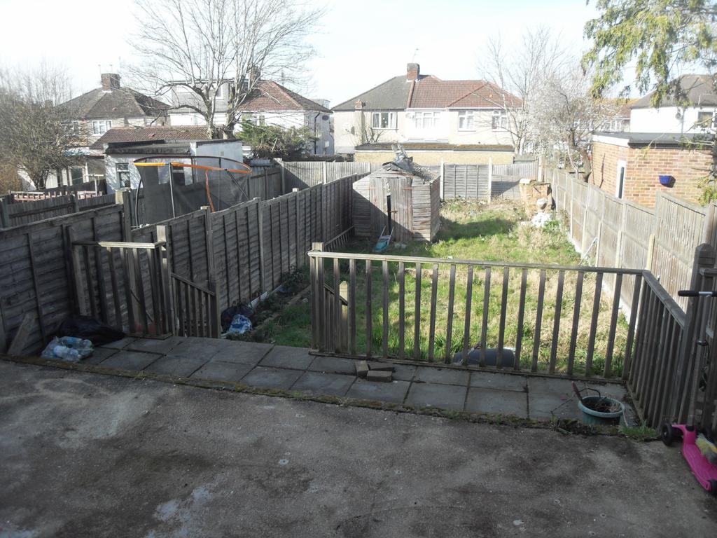 Rear garden