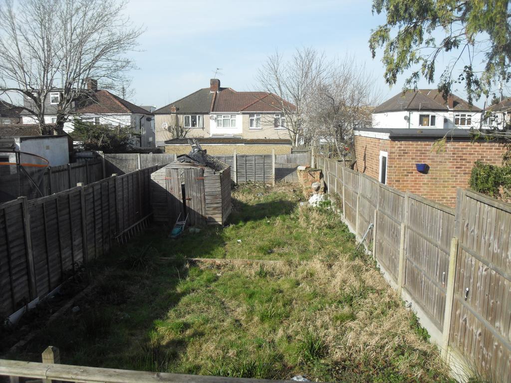 Rear garden