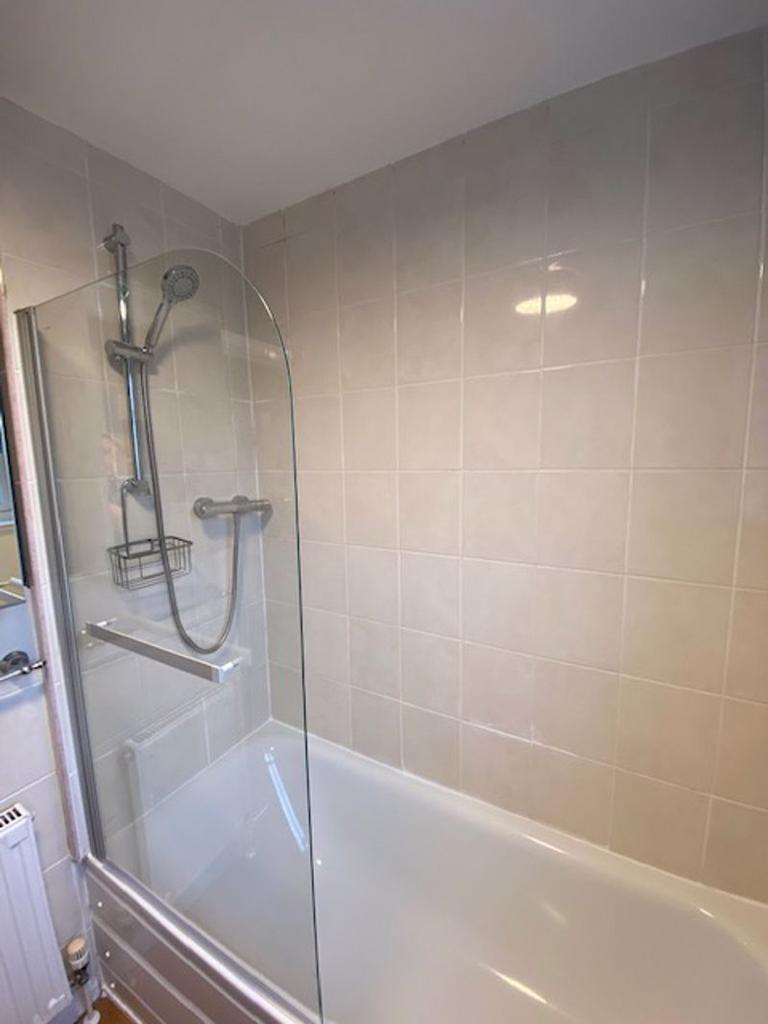 Shower over bath