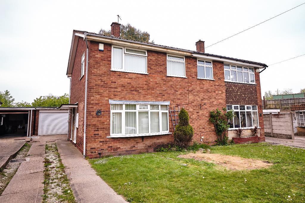 Beccles Drive, Willenhall, West Midlands, WV13 3HX 3 bed semidetached