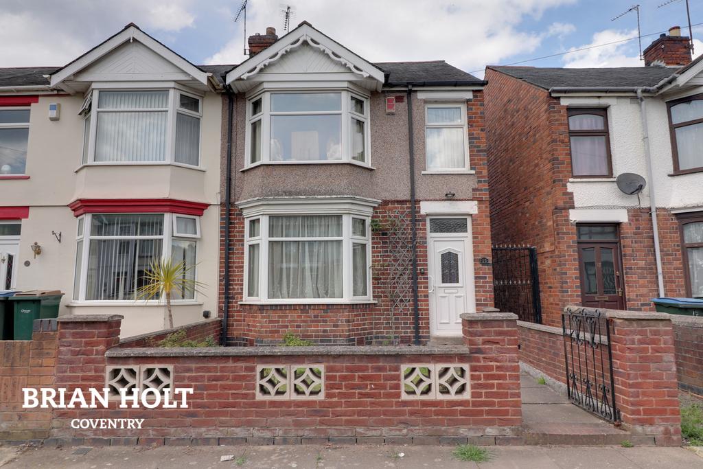 Yule Road, Coventry 3 bed end of terrace house £140,000
