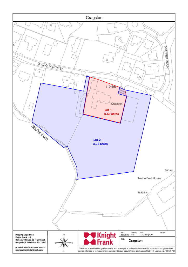 Loudoun Street, Stewarton, Kilmarnock, East Ayrshire, KA3 Plot for sale